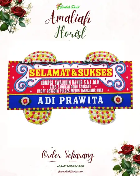 Papan Bunga Ucapan Selamat Limpasu